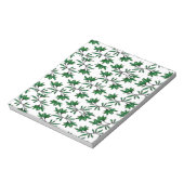 Achtergrond wervelblad notitieblok (Linkerzijde)