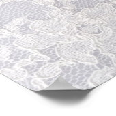 Achtergrond wit lampglas loopvlak poster (Hoek)