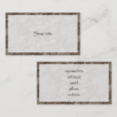 Achtergrond woestijn Camouflage Visitekaartje (Voorkant / Achterkant)