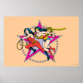 Achtergrond Wonder Woman Star Poster (Voorkant)