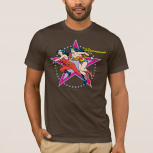 Achtergrond Wonder Woman Star T-shirt