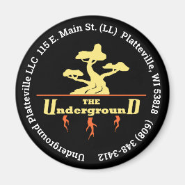 Achtergrond zakelijke Logo Magneet