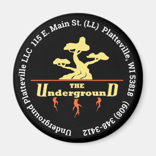 Achtergrond zakelijke Logo Magneet