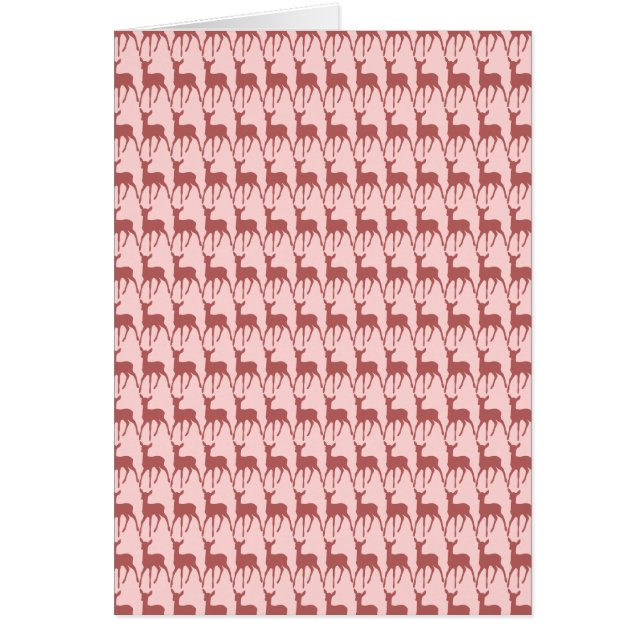 Achtergrond zalm Deer Pattern (Voorkant)