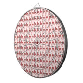 Achtergrond zalm Deer Pattern Dartbord (Voorkant Rechts)