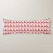 Achtergrond zalm Deer Pattern Lichaamskussen (Voorkant)