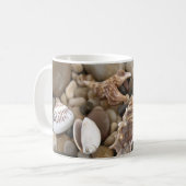 Achtergrond zee Shell Koffiemok (Voorkant links)