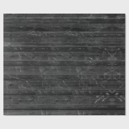 Achtergrond zwart hout cadeaupapier (Vlak)