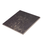 Achtergrond zwart leder tegeltje (Zijkant)