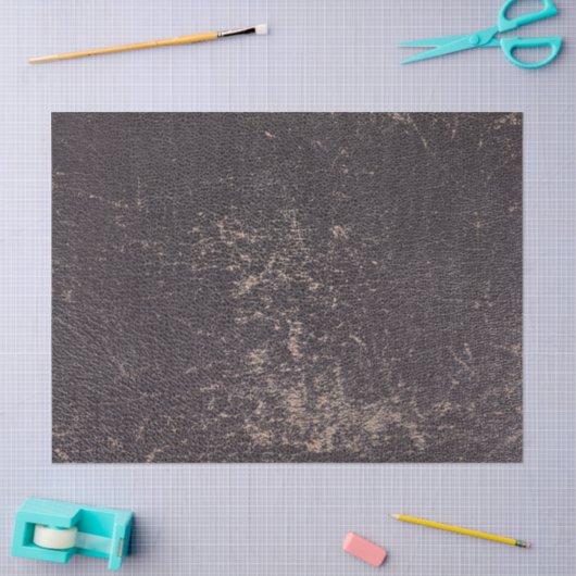 Achtergrond zwart leder tissuepapier (Craft)
