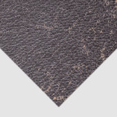 Achtergrond zwart leder tissuepapier (Detail)