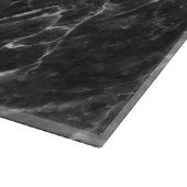 Achtergrond zwart Roos Stone Pattern Snijplank (Hoek)