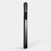 Achtergrond zwart-wit tot Bright staal Fade Diamon Case-Mate iPhone Case (Achterkant/rechts)