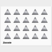 Achtergrond zwart-wit tot Bright staal Fade Diamon Sticker (Vel)