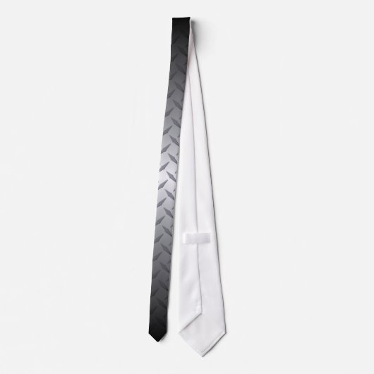 Achtergrond zwart-wit tot Bright staal Fade Diamon Stropdas (Achterkant)