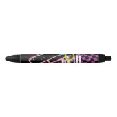 Achtergrond Zwarte Inkt Pen (Voorkant)