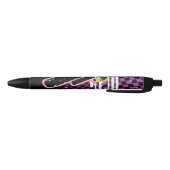 Achtergrond Zwarte Inkt Pen (Bodem)