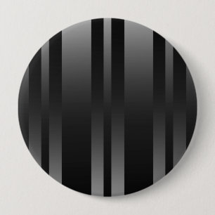 Achtergrond zwarte strepen ronde button 4,0 cm