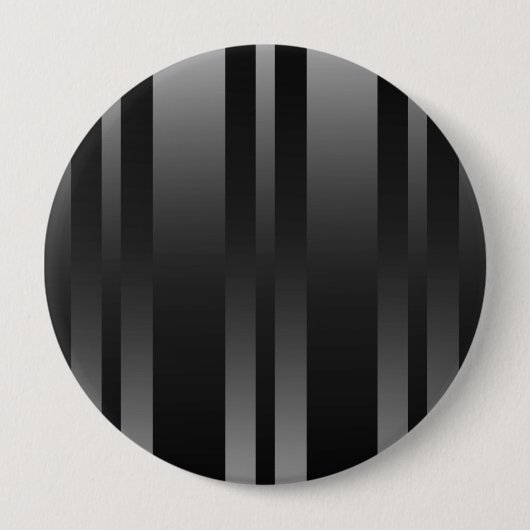 Achtergrond zwarte strepen ronde button 4,0 cm (Voorkant)