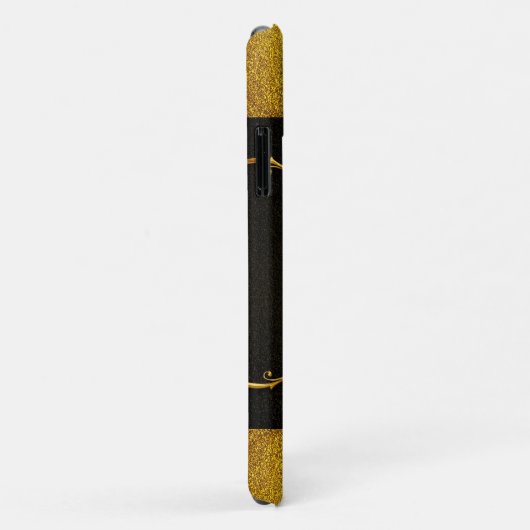 Achtergrondafbeelding Gouden Frame  Case-Mate iPhone Case (Achterkant/rechts)