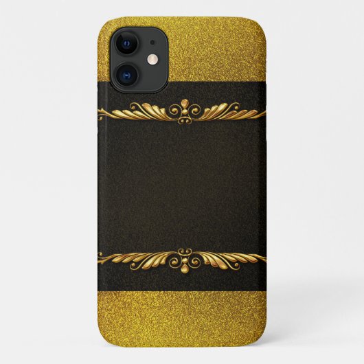 Achtergrondafbeelding Gouden Frame  Case-Mate iPhone Case (Achterkant)