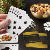 Achtergrondafbeelding Gouden Frame Pokerkaarten (Insitu)
