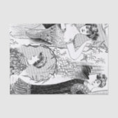 Achtergrondafbeelding mode tissuepapier (Voorkant)