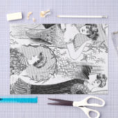 Achtergrondafbeelding mode tissuepapier (Craft)