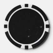 Achtergrondassen in Leo IV-veld Poker Chips (Voorkant)