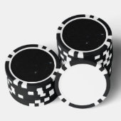 Achtergrondassen in Leo IV-veld Poker Chips (Opstapeling)