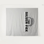 Achtergrondbanner voor verjaardagsfeest voor manne wandkleed (Voorkant (horizontaal))