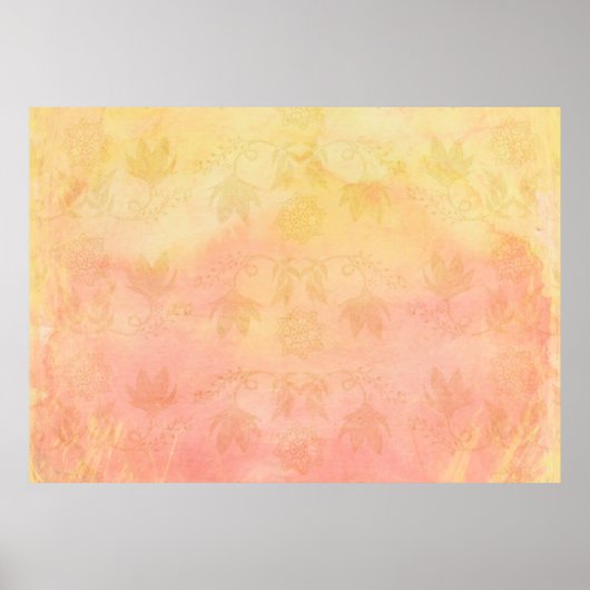 Achtergrondbehang met waterverfteffect poster (Voorkant)