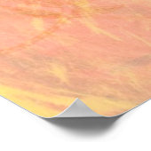 Achtergrondbehang met waterverfteffect poster (Hoek)
