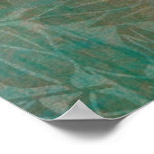 Achtergrondbehangselpapier voor bladeren poster (Hoek)