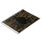 Achtergrondbehangselpapier voor schakeldozen notitieboek (Linkerzijde)