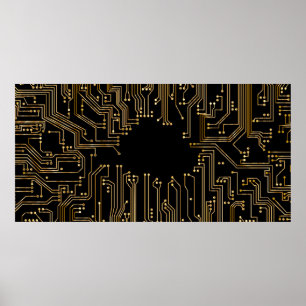 Achtergrondbehangselpapier voor schakeldozen poster