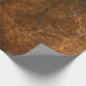 Achtergrondbruine vintage cadeaupapier (Hoek)