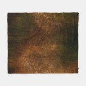 Achtergrondbruine vintage fleece deken (Voorkant (Horizontaal))