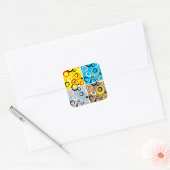 Achtergrondcirkels stickers