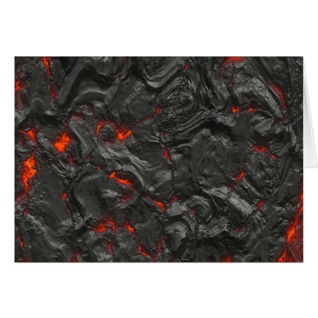 achtergrondeffect vulkanische Lava (Voorkant Horizontaal)
