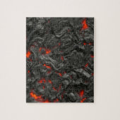 achtergrondeffect vulkanische Lava Legpuzzel (Verticaal)