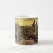 Achtergronden van oude huizen door Vincent van Gog Koffiemok (Center)