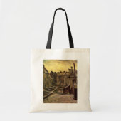 Achtergronden van oude huizen door Vincent van Gog Tote Bag (Voorkant)