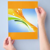 Achtergronden voor stamkleur (8) flyer (Hand)