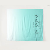 Achtergrondfoto van Ombré Bachelorette Wandkleed (Voorkant (horizontaal))