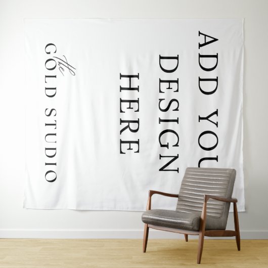 Achtergrondfotocabine Sjabloon leeg Wandkleed (In Situ (horizontaal))