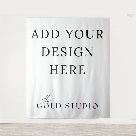 Achtergrondfotocabine Sjabloon leeg Wandkleed (Voorkant)