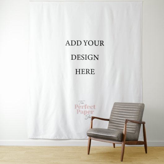 Achtergrondfotocabine Sjabloon leeg Wandkleed (In situ)