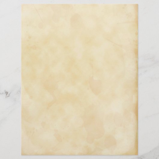 Achtergrondgeel oud papier flyer (Voorkant)