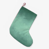 Achtergrondgroen acryl kleine kerstsok (Voorkant (Hangend))